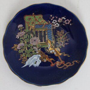 tiny hand painted plate